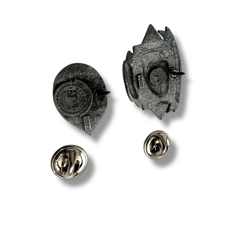 MLB Cincinnati Reds Silver and Red Pin Set - Picture 2 of 3
